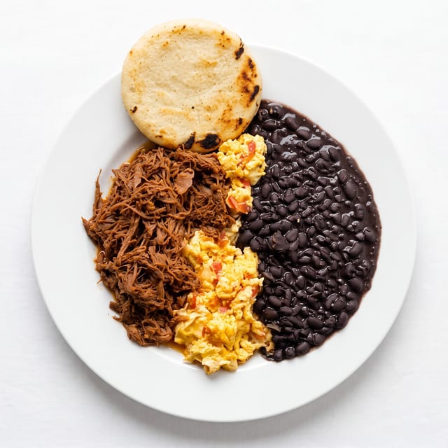 Desayuno Criollo / Traditional Venezuelan Breakfast.