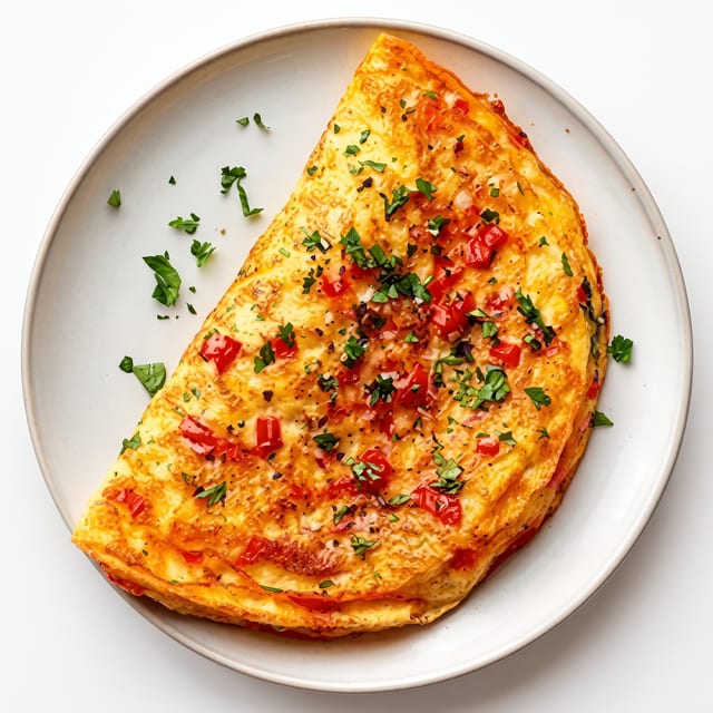 Omelette Criollo / Creole Omelette.